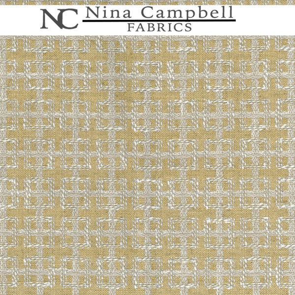 Nina Campbell Fabrics #NCF4384-04 at Designer Wallcoverings - Your online resource since 2007
