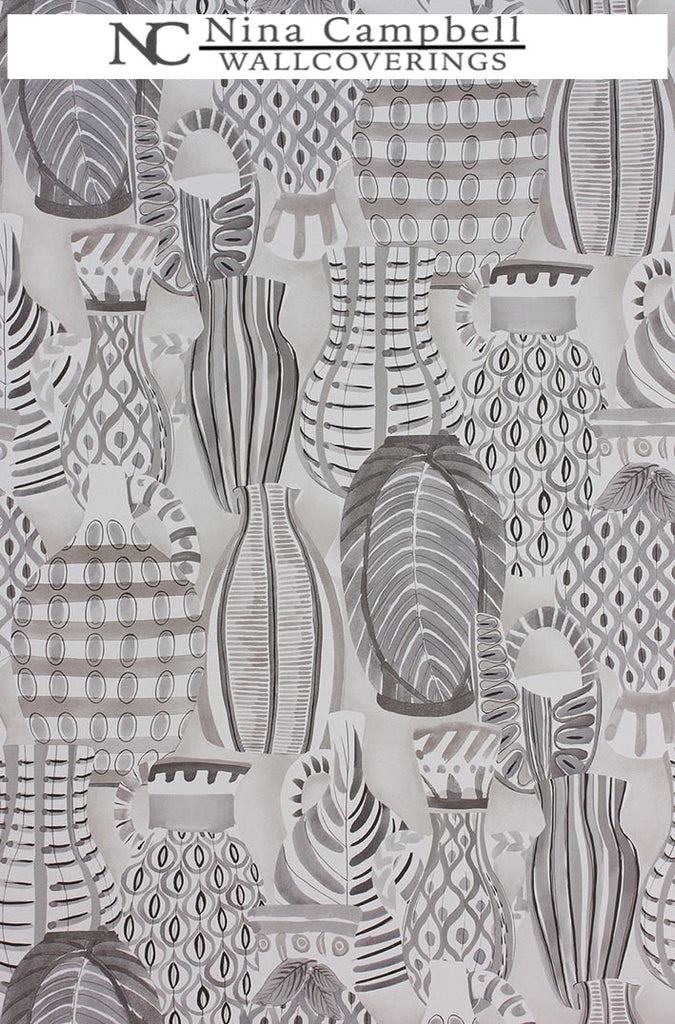Nina Campbell Wallpaper #NCW4300-05 at Designer Wallcoverings - Your online resource since 2007
