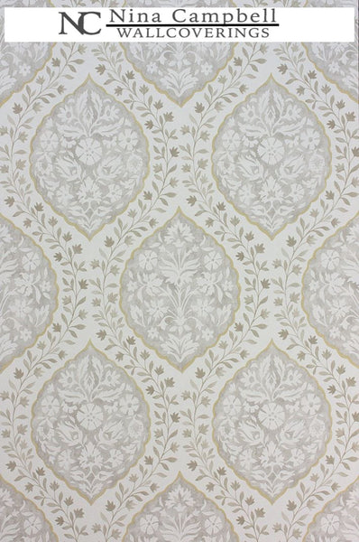Nina Campbell Wallpaper #NCW4304-02 at Designer Wallcoverings - Your online resource since 2007
