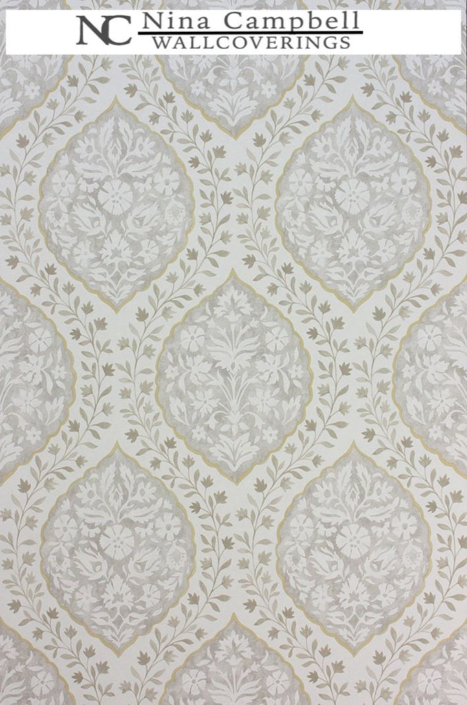 Nina Campbell Wallpaper #NCW4304-02 at Designer Wallcoverings - Your online resource since 2007