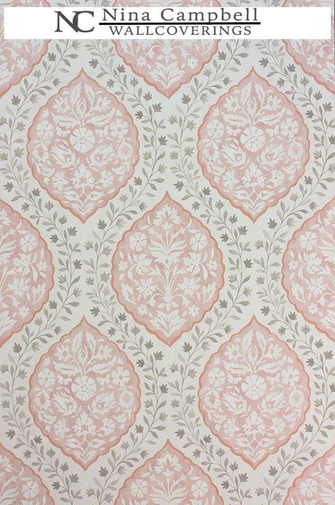 Nina Campbell Wallpaper #NCW4304-03 at Designer Wallcoverings - Your online resource since 2007
