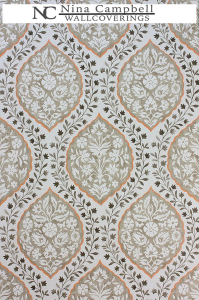 Nina Campbell Wallpaper #NCW4304-04 at Designer Wallcoverings - Your online resource since 2007