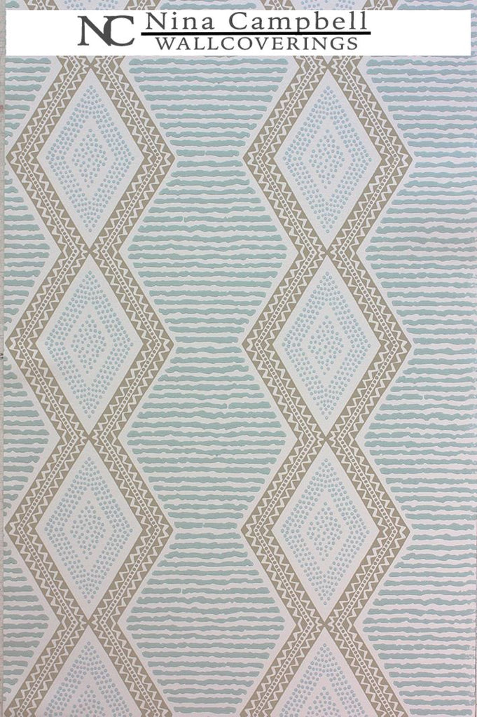Nina Campbell Wallpaper #NCW4306-04 at Designer Wallcoverings - Your online resource since 2007