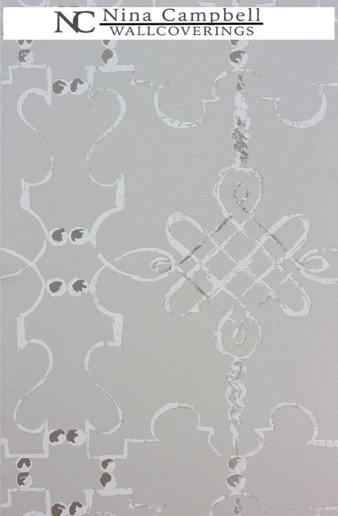 Nina Campbell Wallpaper #NCW4308-02 at Designer Wallcoverings - Your online resource since 2007