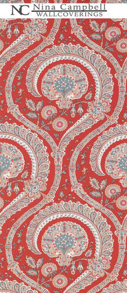 Nina Campbell Wallpaper #NCW4350-01 at Designer Wallcoverings - Your online resource since 2007