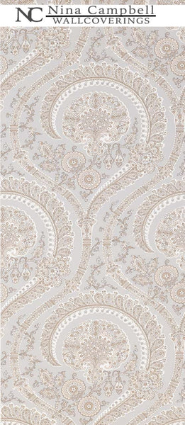 Nina Campbell Wallpaper #NCW4350-02 at Designer Wallcoverings - Your online resource since 2007