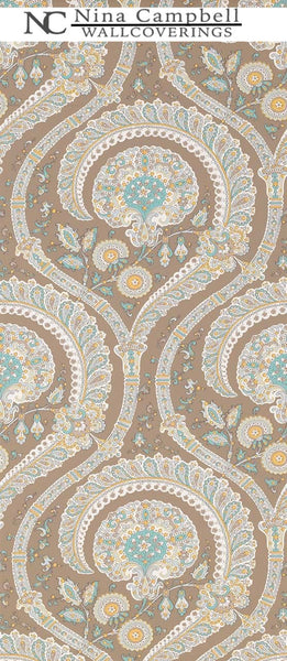 Nina Campbell Wallpaper #NCW4350-03 at Designer Wallcoverings - Your online resource since 2007