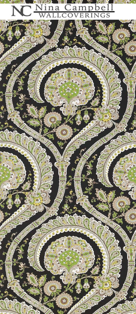 Nina Campbell Wallpaper #NCW4350-04 at Designer Wallcoverings - Your online resource since 2007