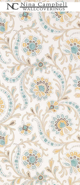 Nina Campbell Wallpaper #NCW4351-03 at Designer Wallcoverings - Your online resource since 2007