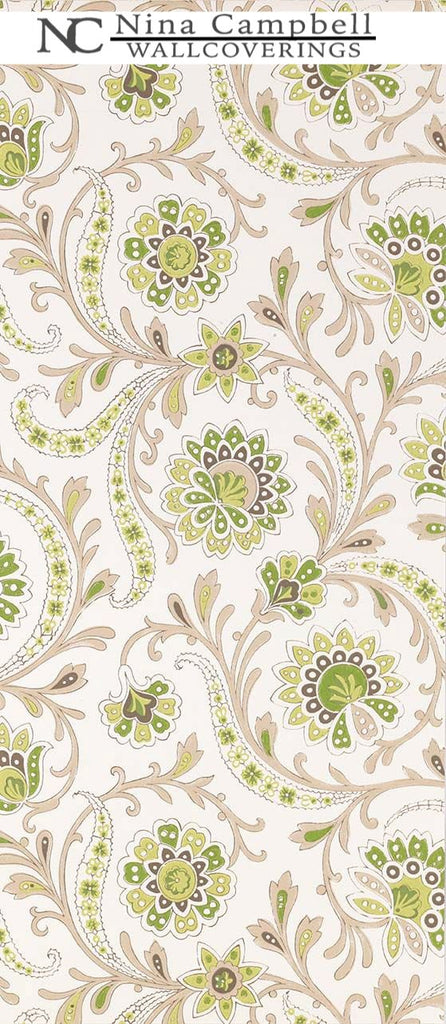 Nina Campbell Wallpaper #NCW4351-04 at Designer Wallcoverings - Your online resource since 2007