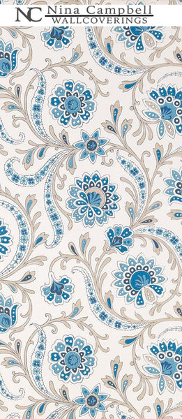 Nina Campbell Wallpaper #NCW4351-05 at Designer Wallcoverings - Your online resource since 2007