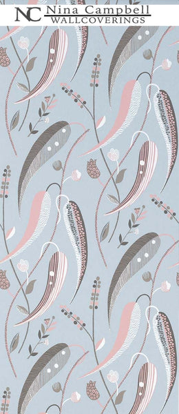 Nina Campbell Wallpaper #NCW4353-02 at Designer Wallcoverings - Your online resource since 2007