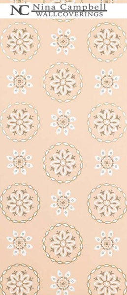 Nina Campbell Wallpaper #NCW4354-01 at Designer Wallcoverings - Your online resource since 2007