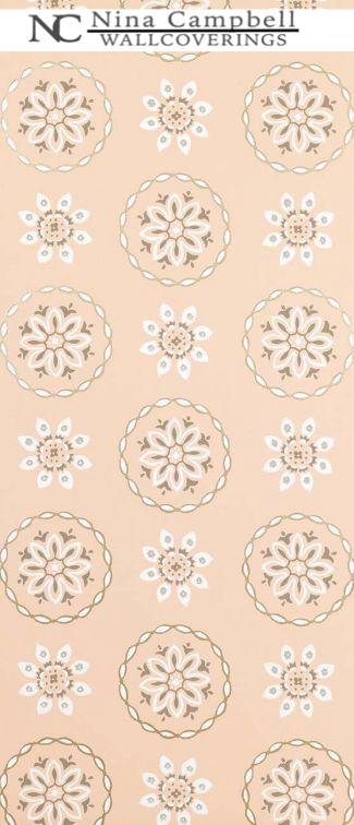 Nina Campbell Wallpaper #NCW4354-01 at Designer Wallcoverings - Your online resource since 2007