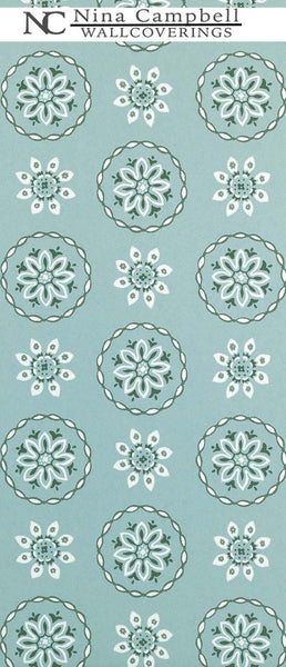 Nina Campbell Wallpaper #NCW4354-02 at Designer Wallcoverings - Your online resource since 2007