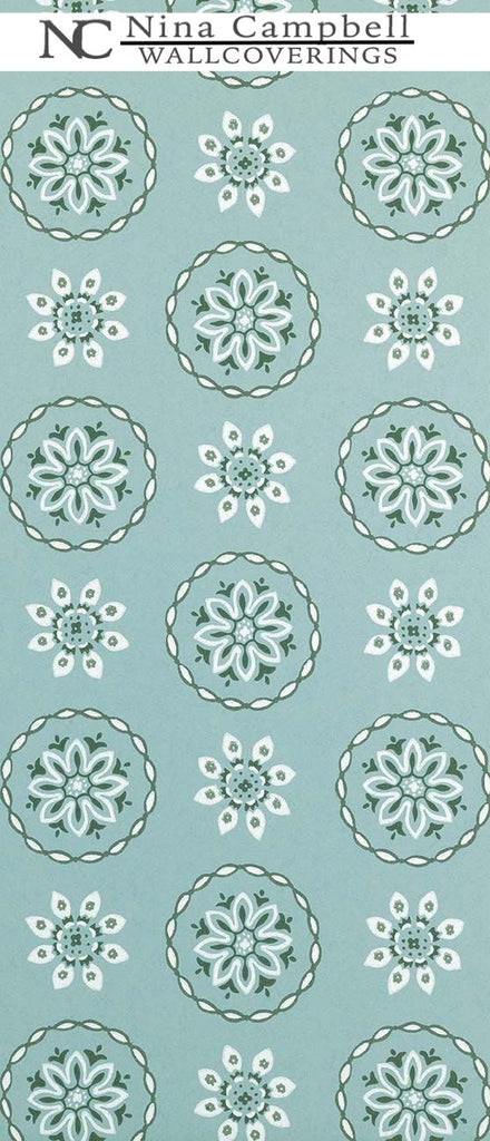 Nina Campbell Wallpaper #NCW4354-02 at Designer Wallcoverings - Your online resource since 2007