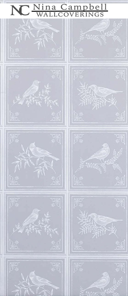 Nina Campbell Wallpaper #NCW4356-03 at Designer Wallcoverings - Your online resource since 2007
