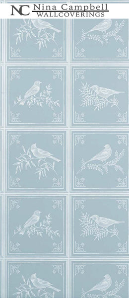 Nina Campbell Wallpaper #NCW4356-04 at Designer Wallcoverings - Your online resource since 2007