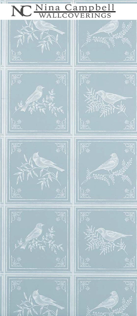 Nina Campbell Wallpaper #NCW4356-04 at Designer Wallcoverings - Your online resource since 2007