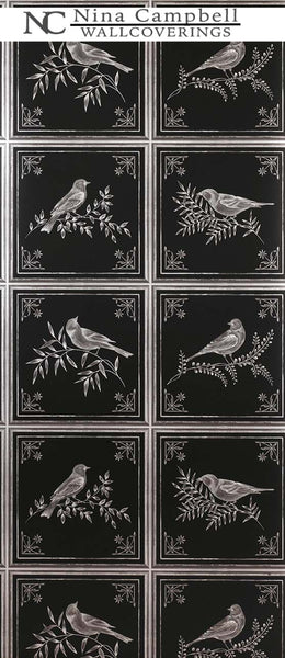 Nina Campbell Wallpaper #NCW4356-05 at Designer Wallcoverings - Your online resource since 2007