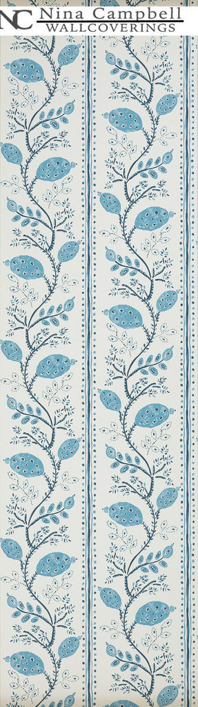 Nina Campbell Wallpaper #NCW4390-01 at Designer Wallcoverings - Your online resource since 2007