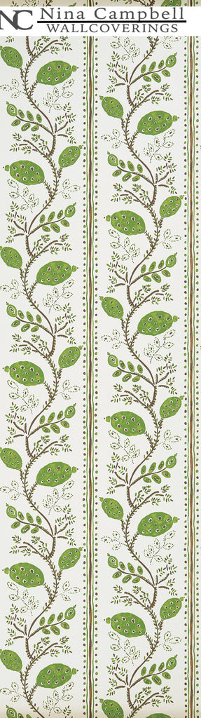 Nina Campbell Wallpaper #NCW4390-03 at Designer Wallcoverings - Your online resource since 2007