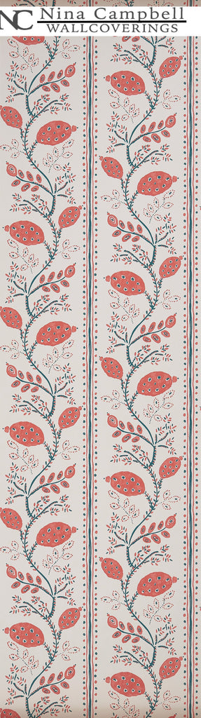 Nina Campbell Wallpaper #NCW4390-05 at Designer Wallcoverings - Your online resource since 2007