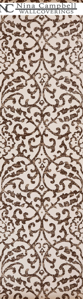 Nina Campbell Wallpaper #NCW4396-04 at Designer Wallcoverings - Your online resource since 2007