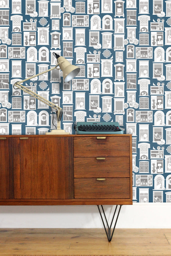 Mid Century Modern available exclusively at Designer Wallcoverings