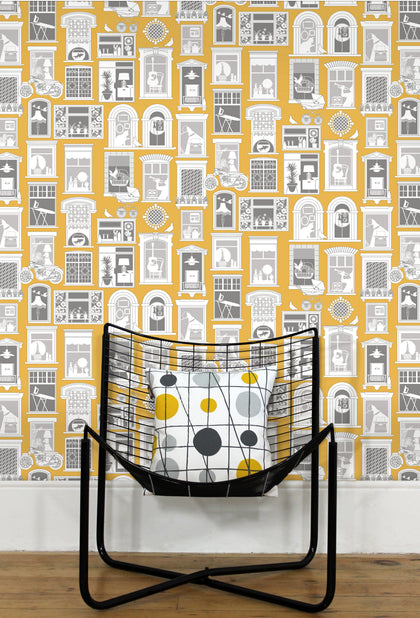 One Day Mid Century Wallcovering