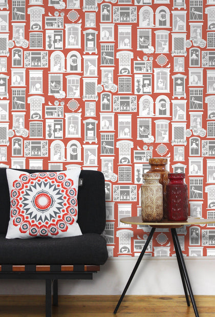 One Day Mid Century Wallcovering