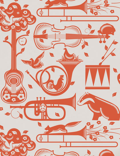 Pet Sounds Mid Century Wallcovering
