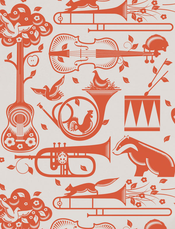 Pet Sounds Mid Century Wallcovering