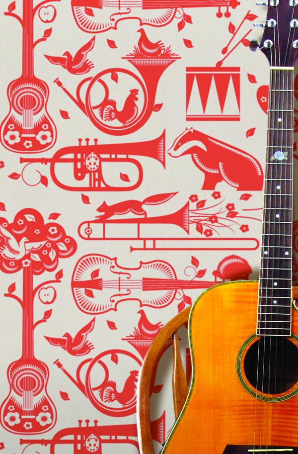 Mid Century Modern available exclusively at Designer Wallcoverings