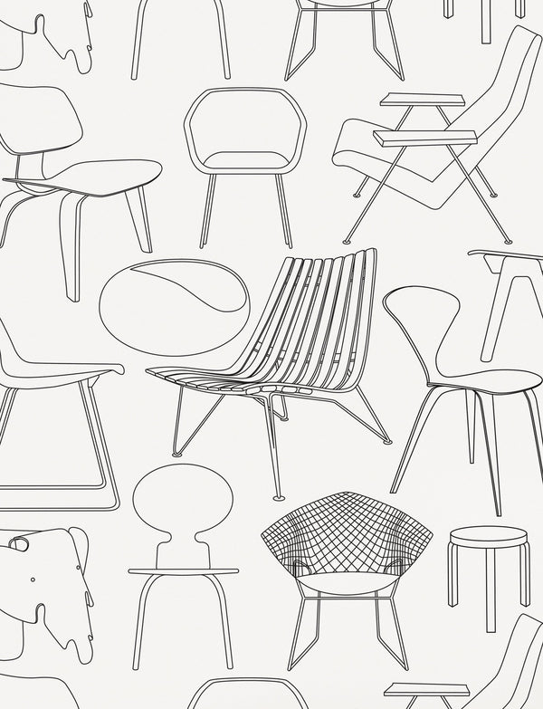 Sitting Comfortably? Mid Century Wallcovering