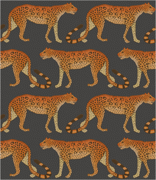 LEOPARD WALK - Designer Wallcoverings and Fabrics