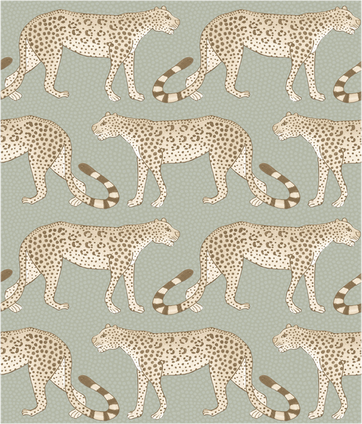 LEOPARD WALK - Designer Wallcoverings and Fabrics