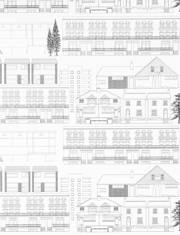 Do you live in a town? AZDPT001SN Mid Century Wallcovering