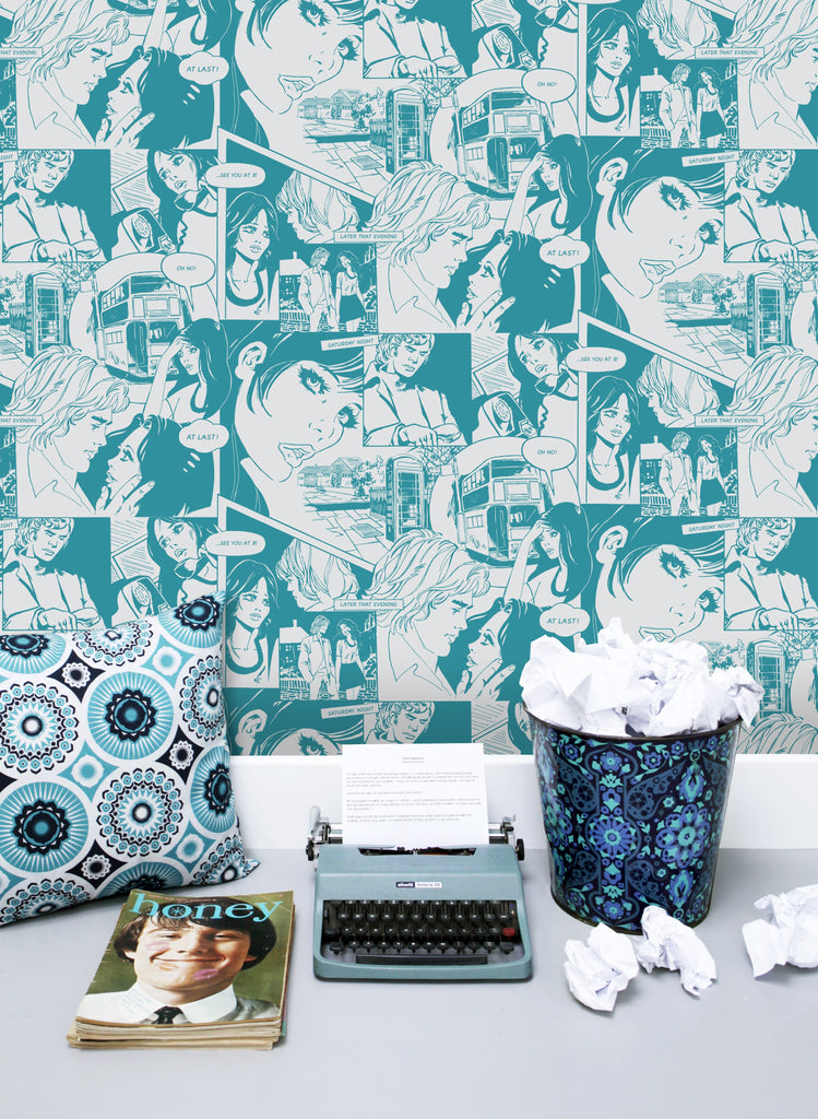 Mid Century Modern available exclusively at Designer Wallcoverings