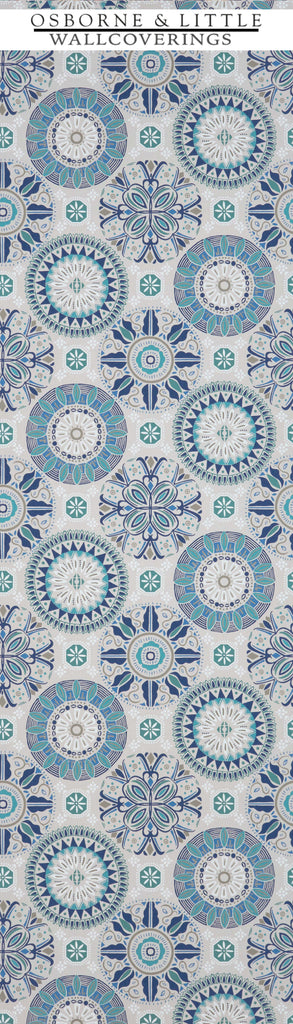 Osborne & Little Wallpaper #W7337-03 - w7337-03.jpg at Designer Wallcoverings and Fabrics, Your online resource since 2007