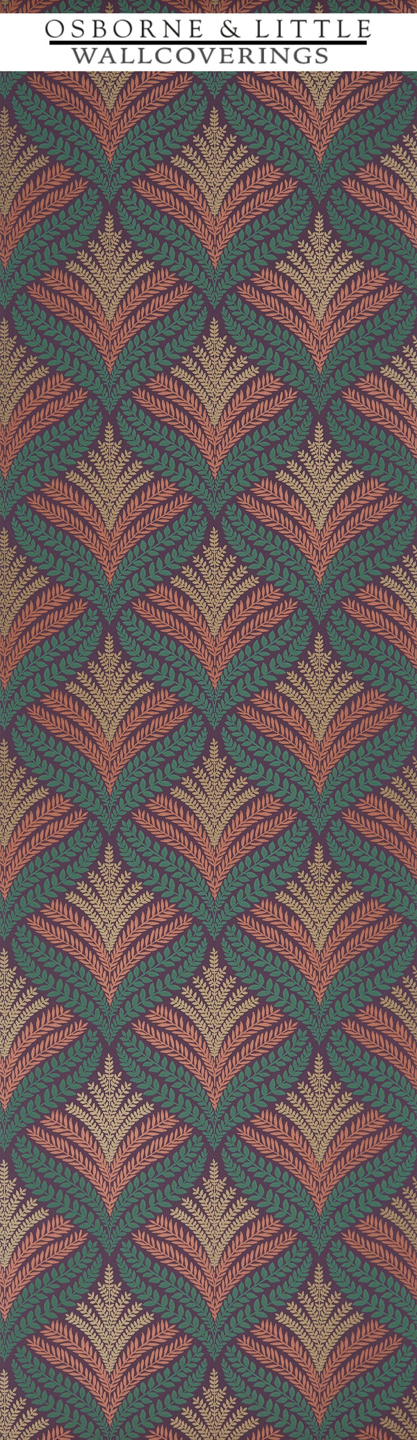 Osborne & Little Wallcovering #W7460-04