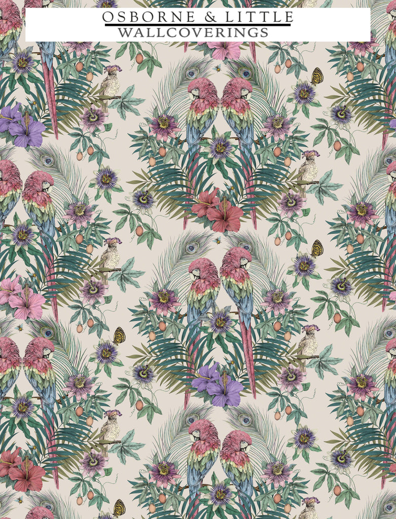 Osborne & Little Wallpaper #W7494-02 - w7494-02.jpg at Designer Wallcoverings and Fabrics, Your online resource since 2007